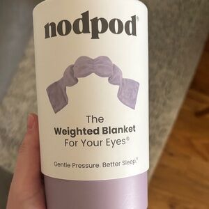 Nodpod Lavender Weighted Eye Blanket